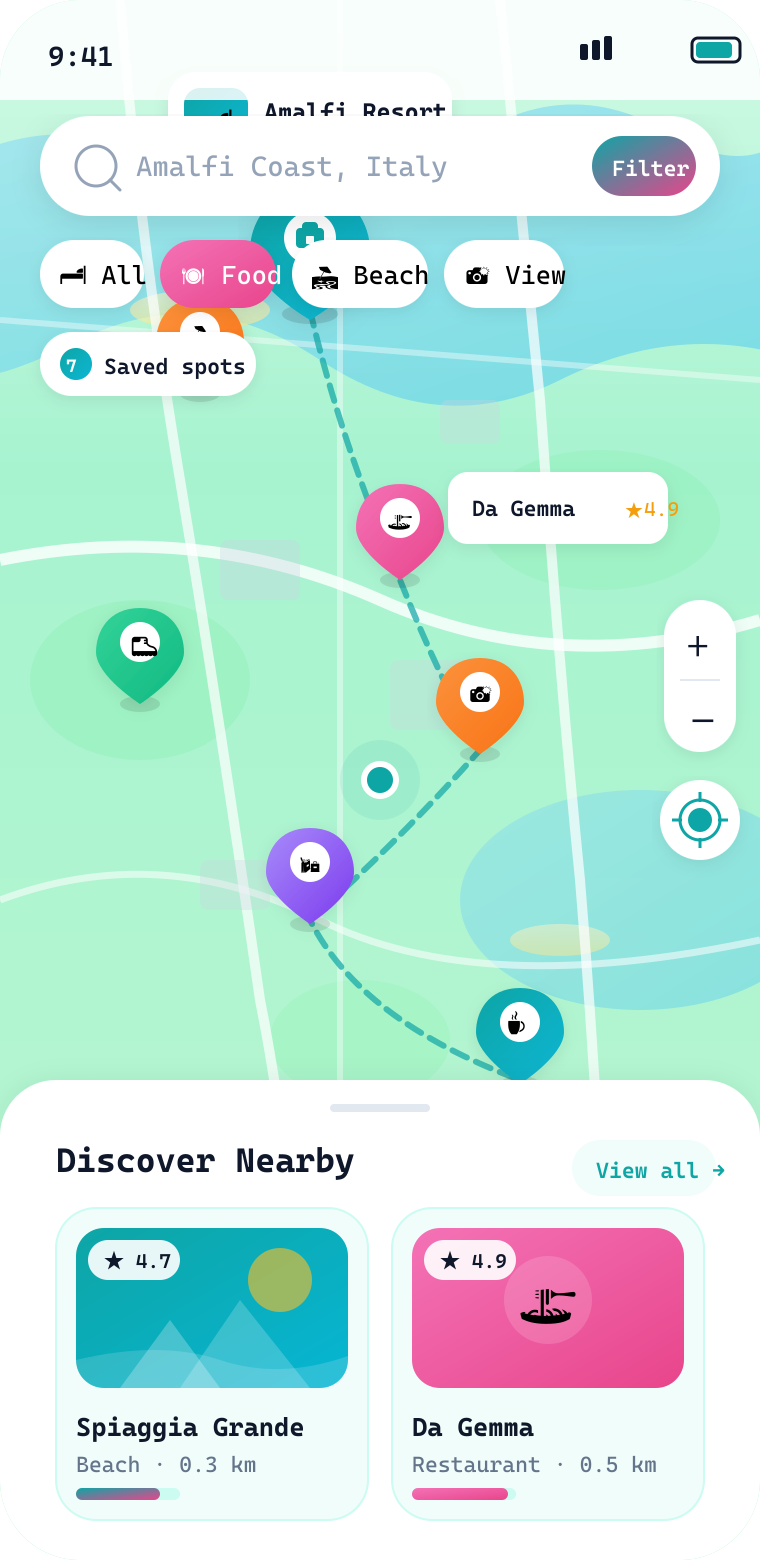 Interactive Discovery Map